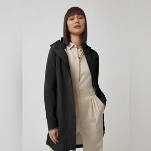 Canada Goose Salida Rain Jacket Black Size Small